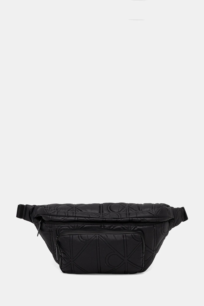 Τσάντα φάκελος Calvin Klein υφασμάτινο μαύρο LV04D3142G