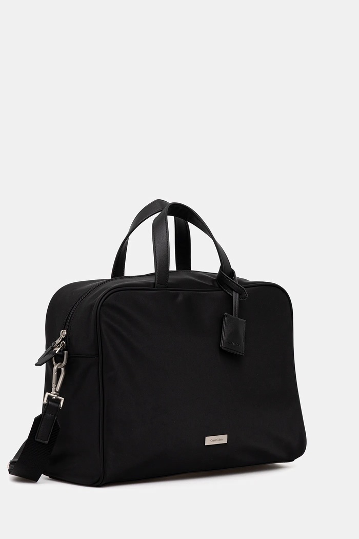 Torba Calvin Klein 41 x 27 x 15,5 cm LV04D3144G črna AW25
