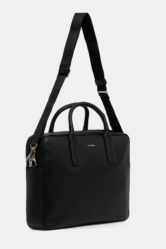 Taška Calvin Klein 36,5 x 28,5 x 7,5 cm LV04D3157G čierna SS26