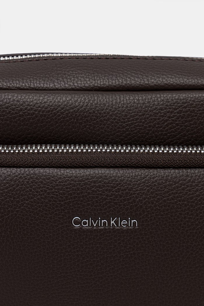 Αξεσουάρ Calvin Klein φάκελος ανδρικός από απομίμηση δέρματος LV04D3159G καφέ