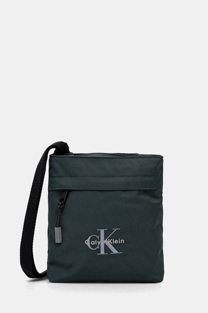 Calvin Klein táska textil zöld LV04D3178G