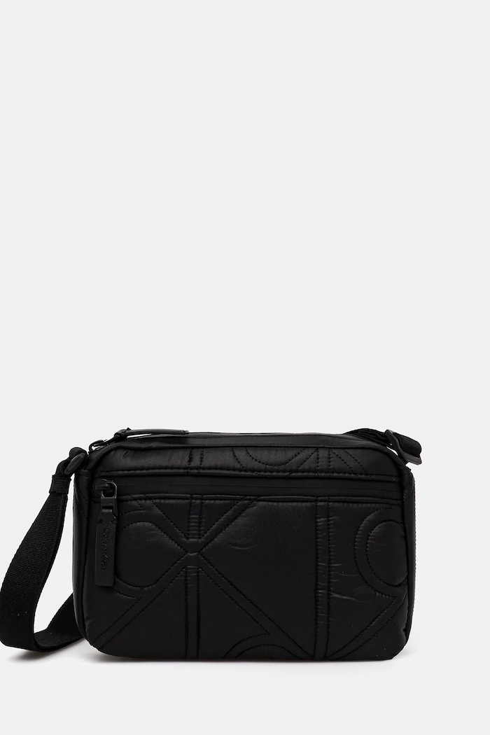 Calvin Klein saszetka nie mieści A4 czarny LV04D3192G