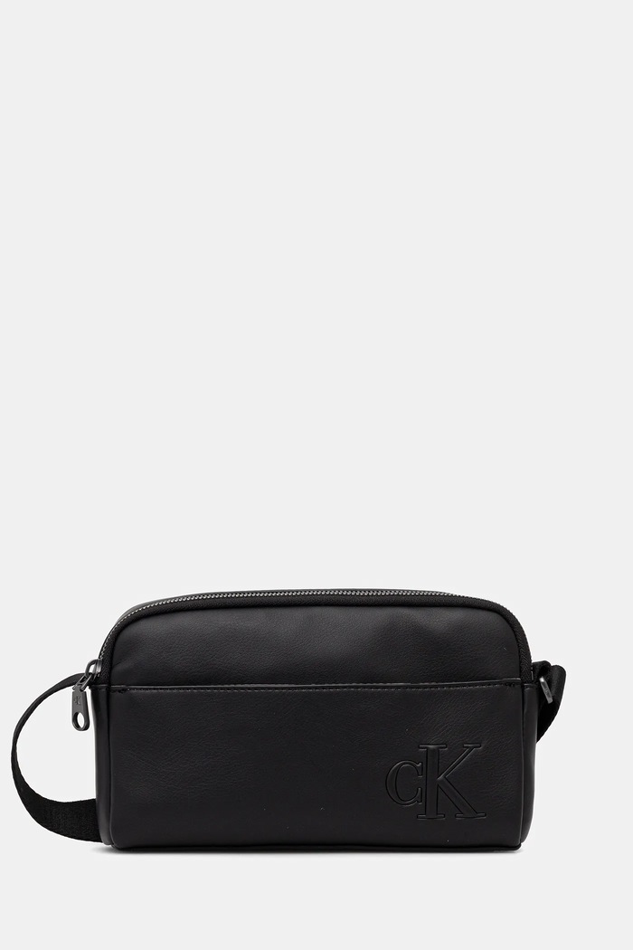 Malá taška Calvin Klein jednofarebný čierna LV04D3247G