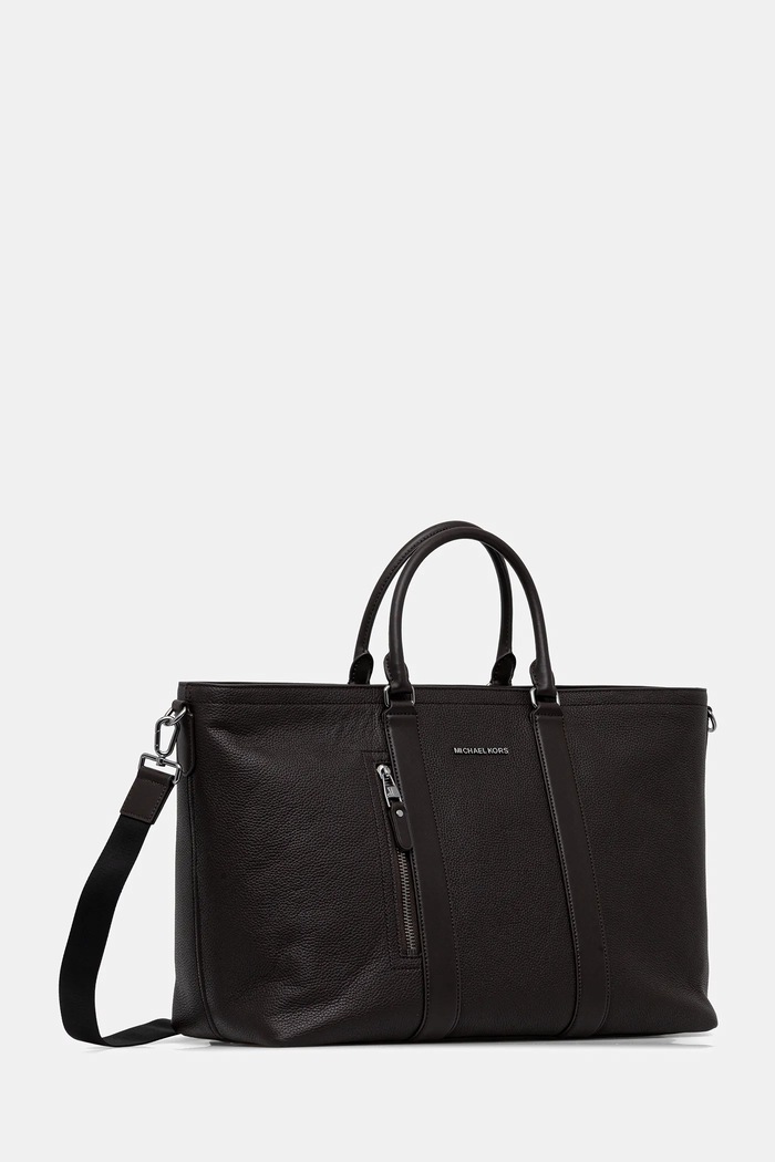 Usnjena torba Michael Kors 48 x 32 x 22 cm 33F5LHDT4L rjava AW25