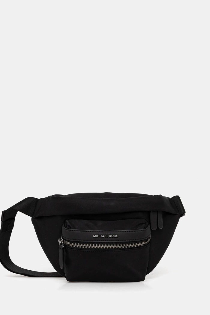 Ledvinka Michael Kors hladký černá 33F5LBNY1B