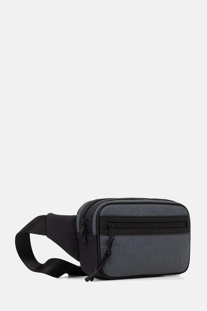 Karl Lagerfeld borsetă A4M30196 gri AW25