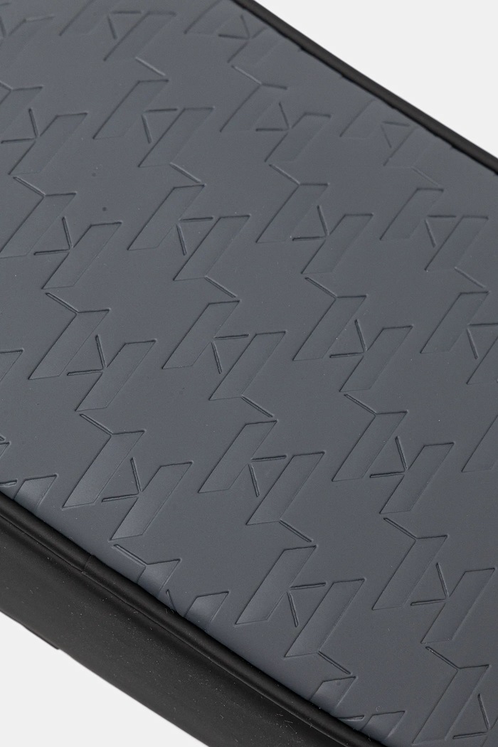 Malá taška Karl Lagerfeld K/MONOGRAM sivá A4M30197