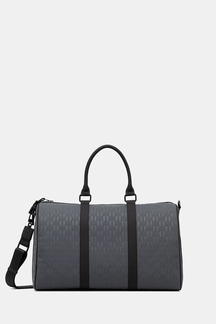 Karl Lagerfeld geantă K/MONOGRAM 51 x 29 x 24 cm incape in A4 gri A4M30245