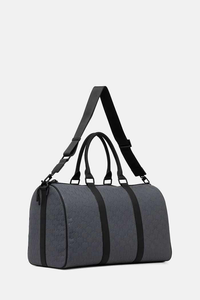 Karl Lagerfeld geantă K/MONOGRAM 51 x 29 x 24 cm A4M30245 gri AW25
