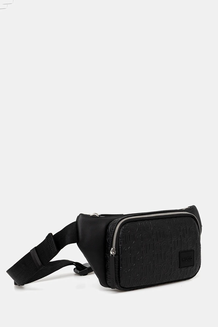 Torbica za okoli pasu HUGO Ethon2.0HI_MN_Bumbag 50552900 črna AW25
