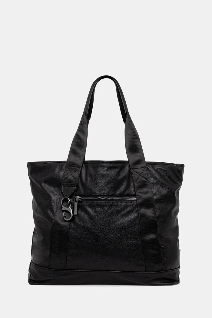 Τσάντα Sisley 55 x 40 x 18 cm απομίμηση λείου δέρματος μαύρο 6RF5SY03S