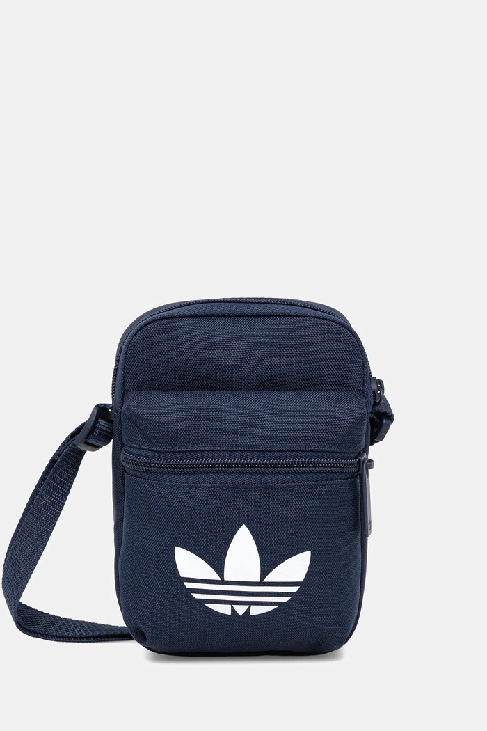 Чанта през рамо adidas Originals Adicolor надпис тъмносин JX0224