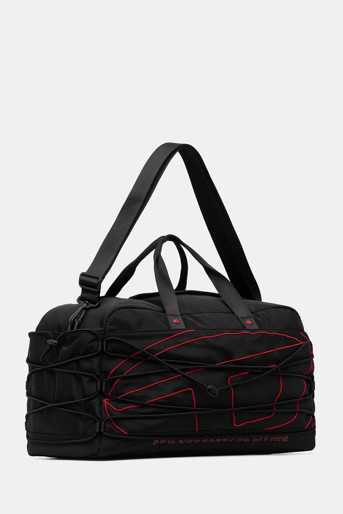 Diesel geantă TECH-D TECH-D DUFFLE X10412.P3914 negru AW25