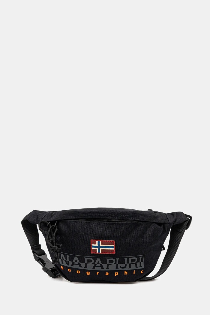 Napapijri waist pack Hering Planet friendly black NP0A88UW9411