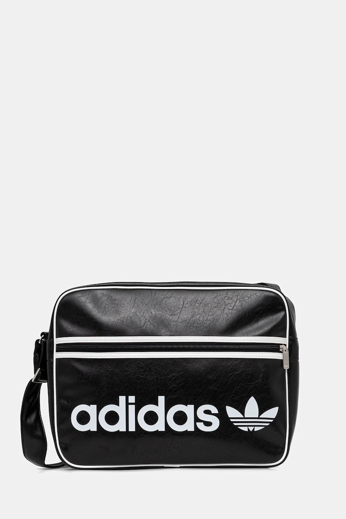Taška adidas Originals potisk černá JW3346