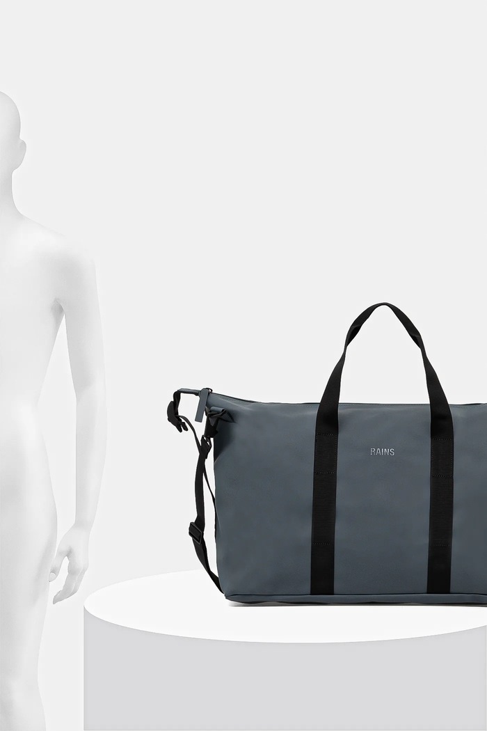 Rains geantă 14200 Hilo Weekend Bag 14200.124 albastru