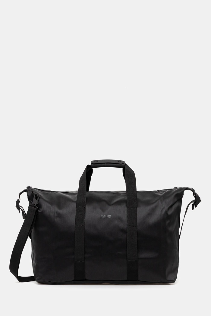 Τσάντα Rains 14200 Hilo Weekend Bag συνθετικό μαύρο 14200.84