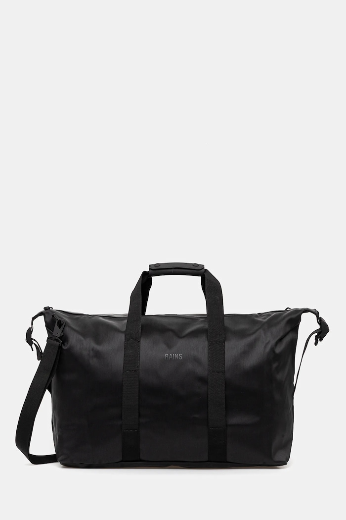 Τσάντα Rains 14200 Hilo Weekend Bag συνθετικό μαύρο 14200.84