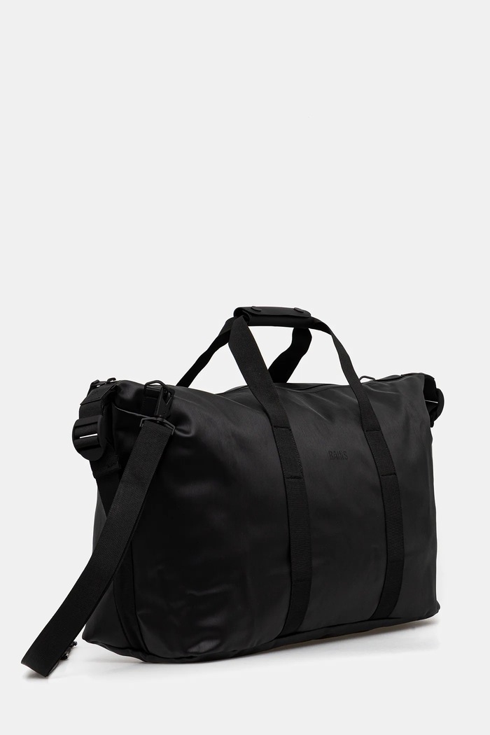 Τσάντα Rains 14200 Hilo Weekend Bag 14200.84 μαύρο AW25