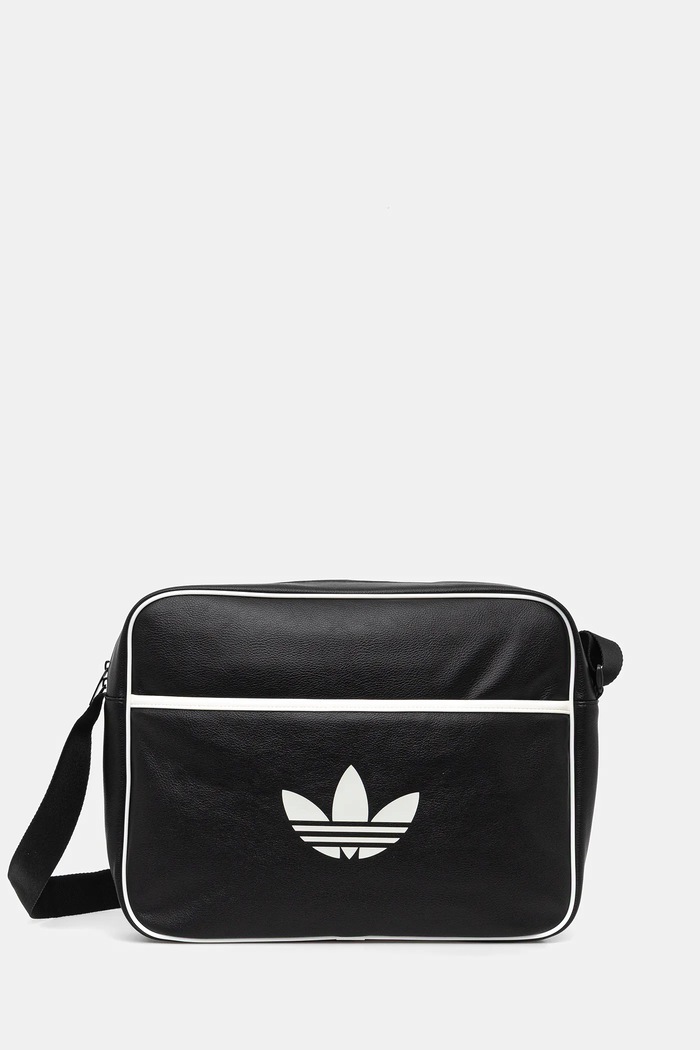 adidas Originals geantă Airliner nu incape in A4 negru JX0251