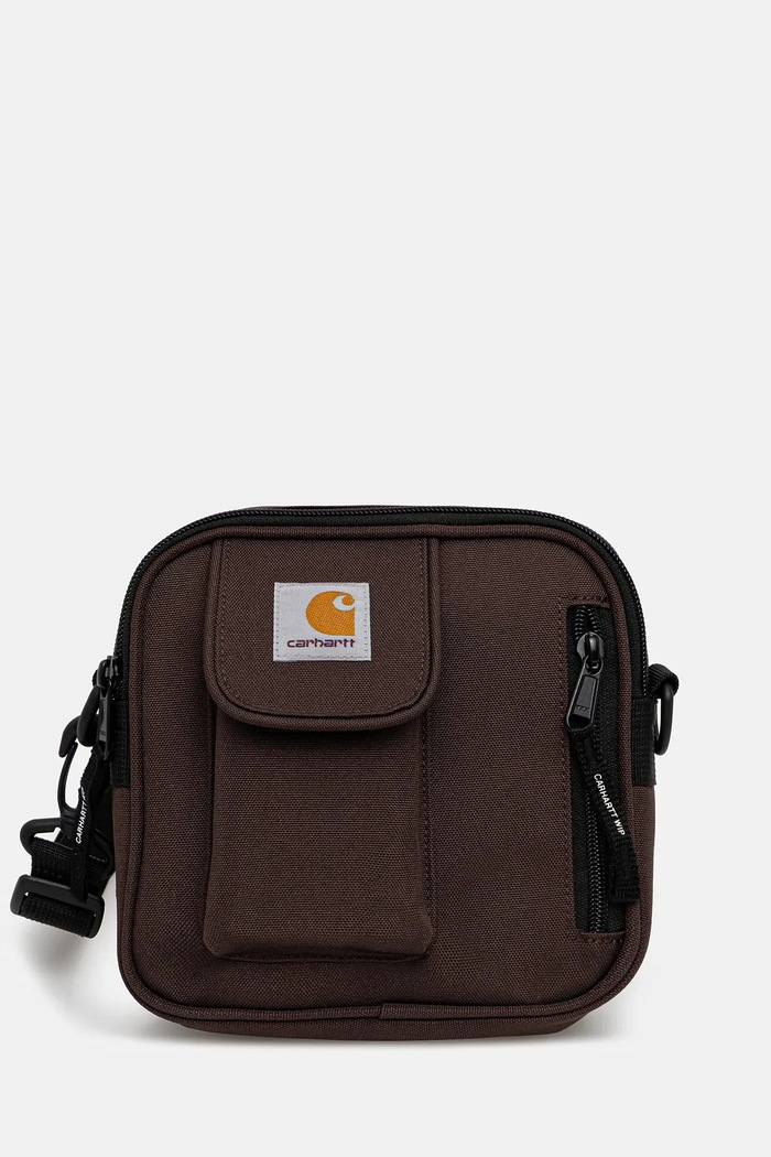 Malá taška Carhartt WIP Essentials Bag, Small nášivka hnedá I031470.33HXX