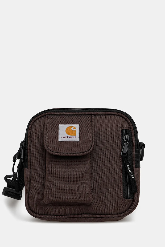 Malá taška Carhartt WIP Essentials Bag, Small nášivka hnedá I031470.33HXX