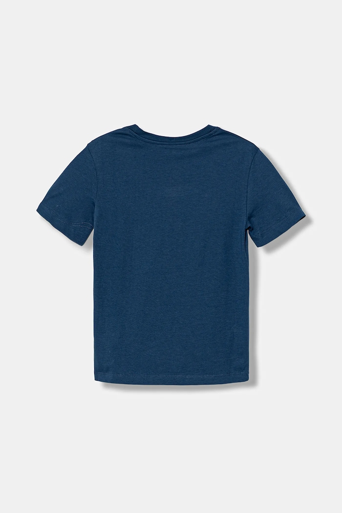 Detské bavlnené tričko Calvin Klein Jeans IB0IB02530.9BYA modrá AW25
