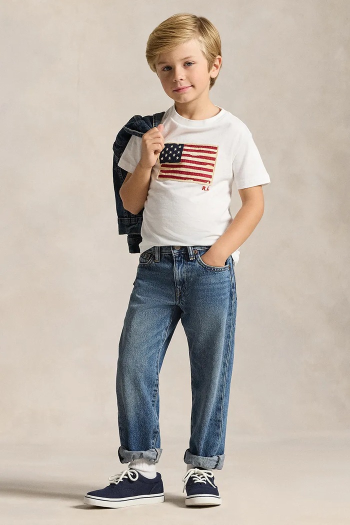 Polo Ralph Lauren t-shirt bawełniany dziecięcy 322843794004