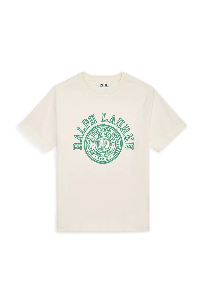 Polo Ralph Lauren t-shirt nadruk biały 323971317001