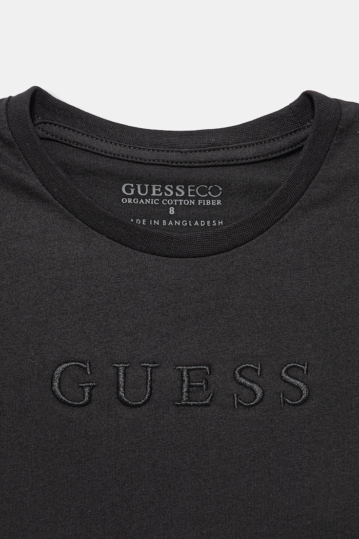 Хлопчик Дитяча бавовняна футболка Guess L4GI36.K8HM4.9BYA чорний
