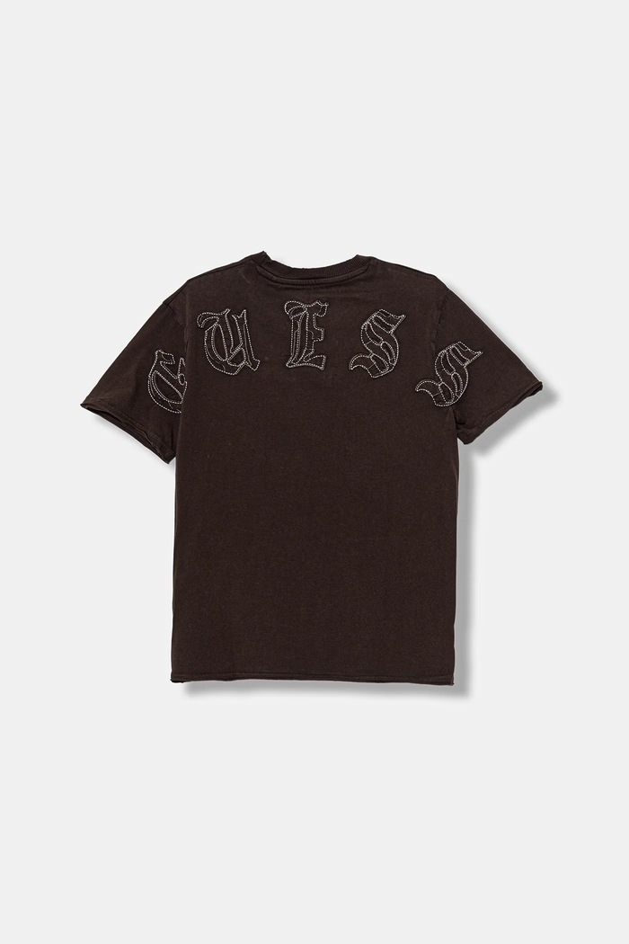 Detské bavlnené tričko Guess L5YI20.K8HM4.9BYA hnedá AW25