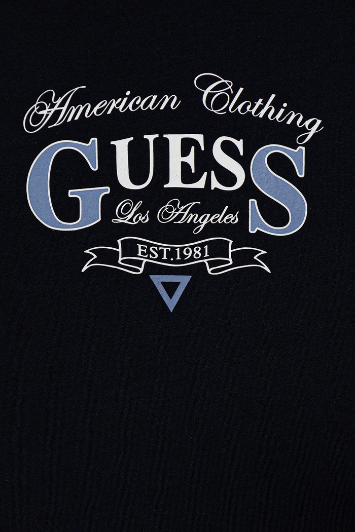 Αγορίστικα Παιδικό βαμβακερό μπλουζάκι Guess N5YI20.K8HM4.9BYA σκούρο μπλε
