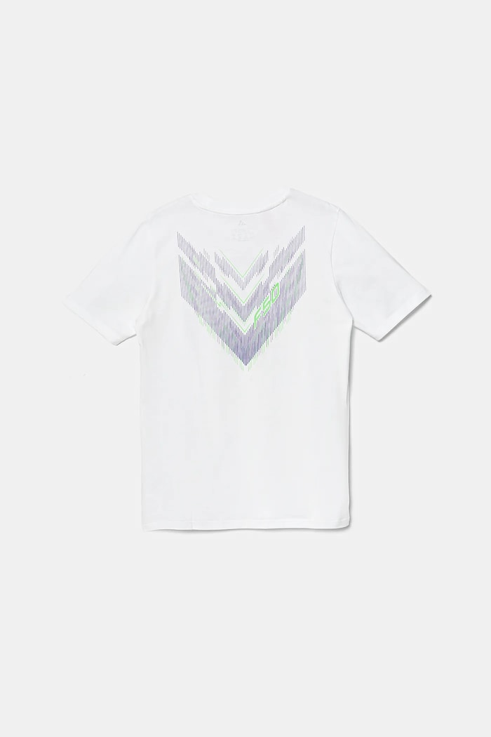 Chłopiec adidas Performance t-shirt bawełniany dziecięcy JM8942 biały