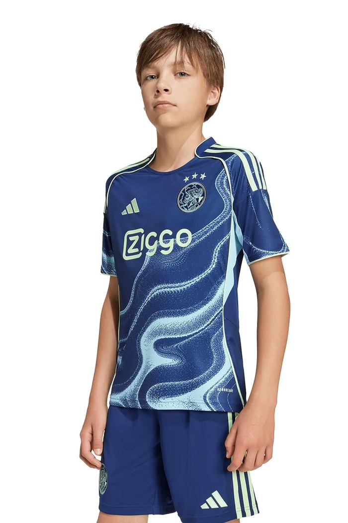Detské tričko adidas Performance AJAX nášivka tmavomodrá JI7218