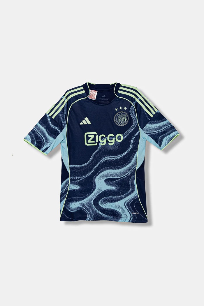 Detské tričko adidas Performance AJAX JI7218 tmavomodrá AW25