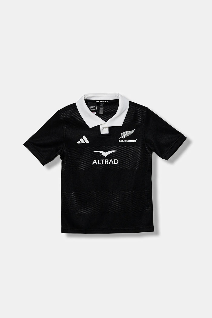Detské tričko adidas Performance AB so zapínaním čierna JL8024