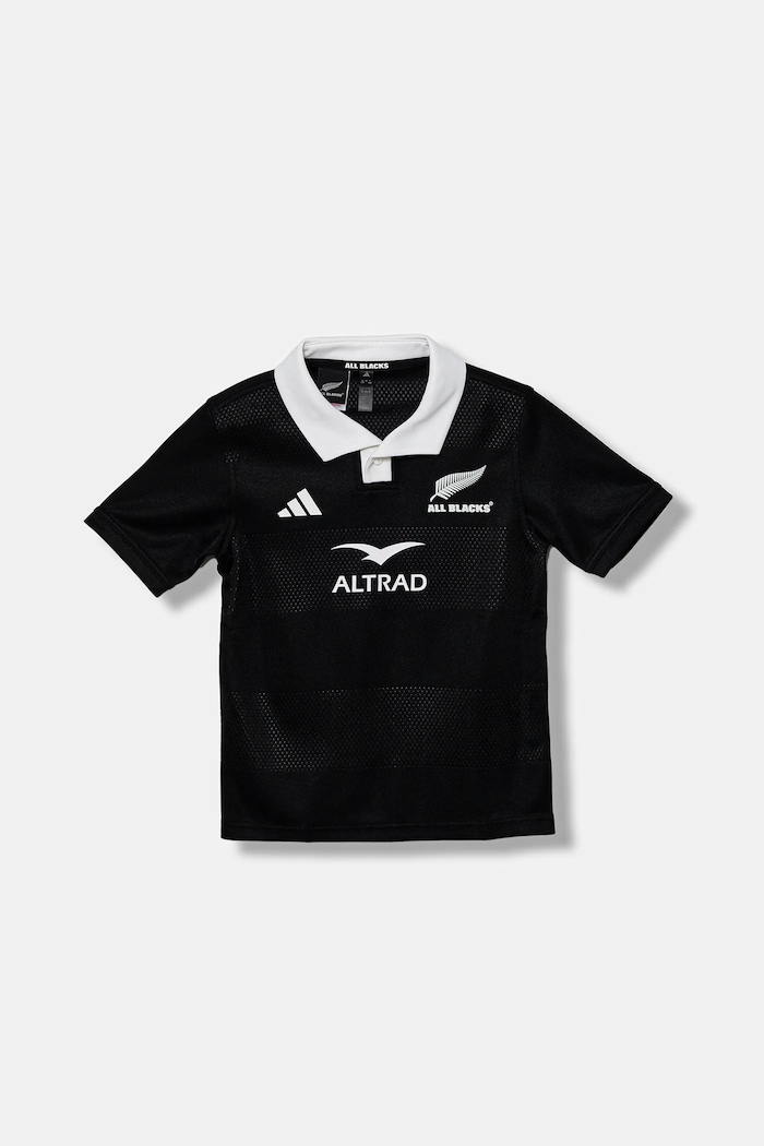 Detské tričko adidas Performance AB so zapínaním čierna JL8024