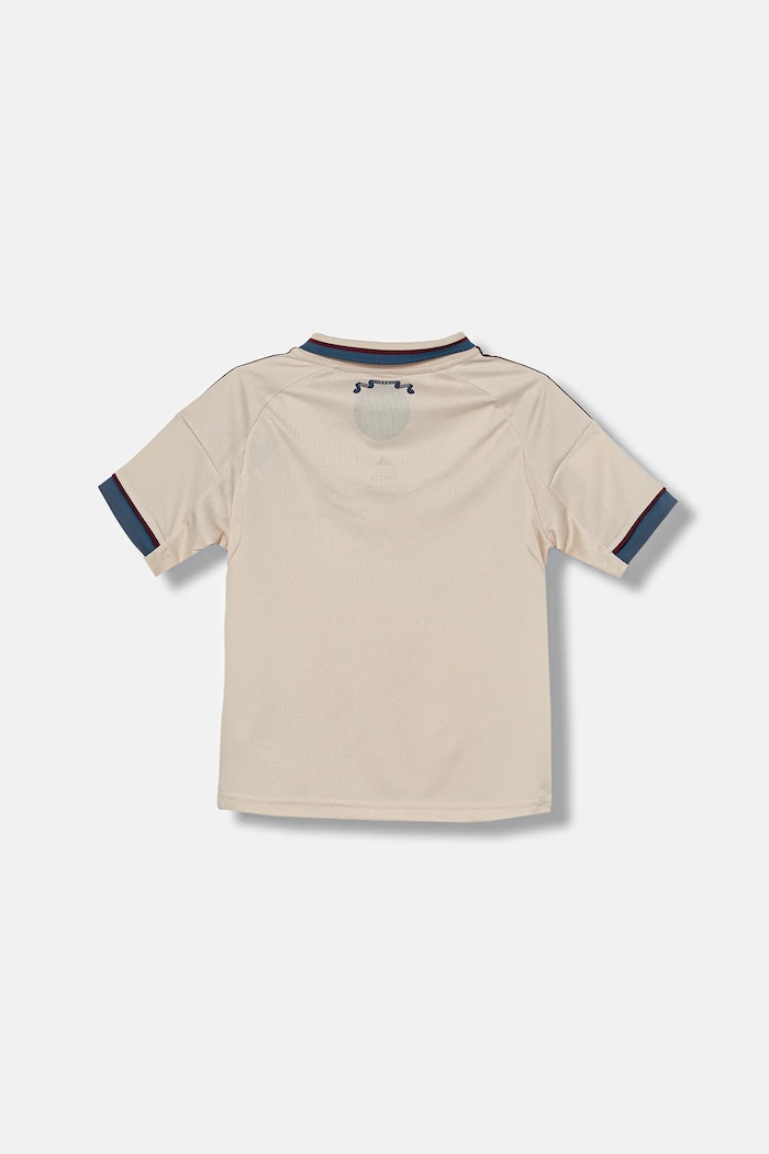 adidas Performance polo dziecięce AJAX JI9572 beżowy AW25