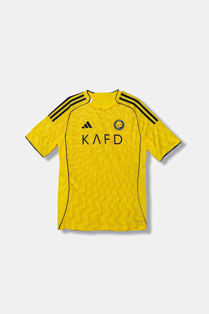 adidas Performance tricou copii ANFC imprimeu galben JN7981