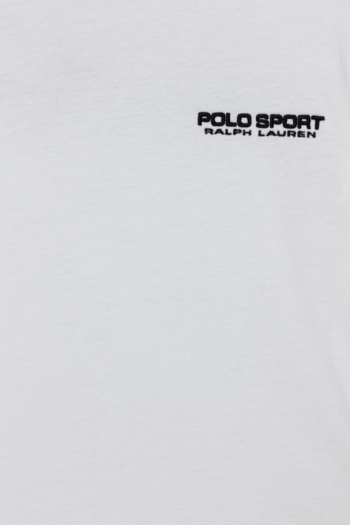 Băieți Polo Ralph Lauren tricou de bumbac pentru copii 323P01532002 alb