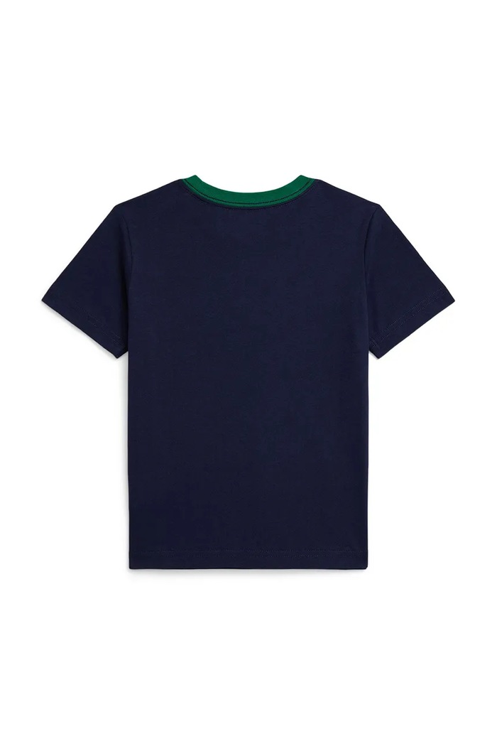 BIMBO Polo Ralph Lauren t-shirt in cotone per bambini 322P02588001 blu navy