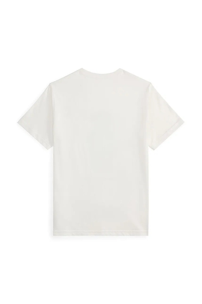 Polo Ralph Lauren t-shirt in cotone per bambini 323P00508001 bianco SS26
