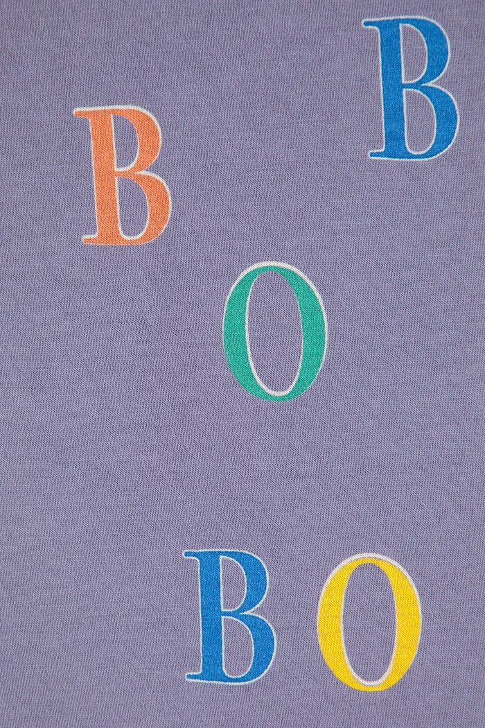 Αγορίστικα Παιδικό βαμβακερό μπλουζάκι Bobo Choses 225AC134 γκρί