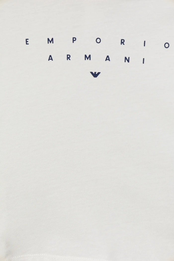 Emporio Armani T-shirt bawełniany niemowlęcy 3-pack EB000823.AF14503