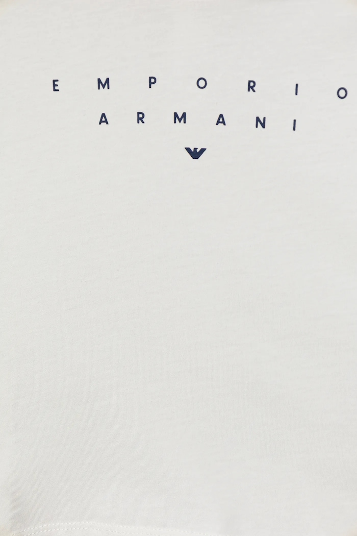 Emporio Armani T-shirt bawełniany niemowlęcy 3-pack EB000823.AF14503