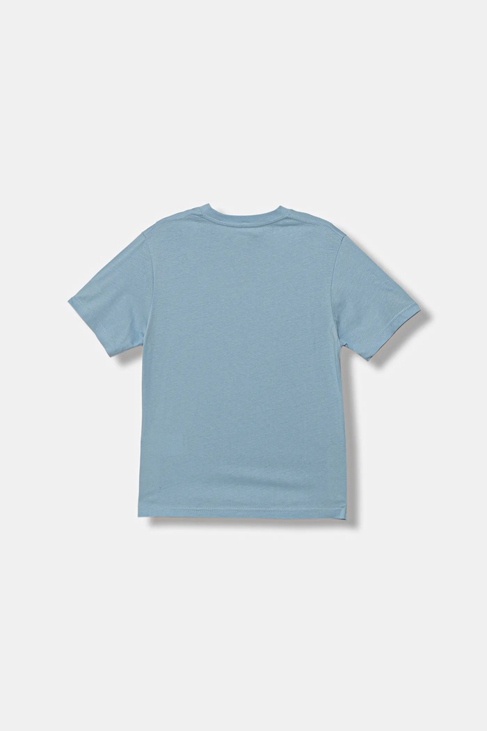 Vans Tricou de bumbac pentru copii BY BLOCKED BOX SS TEE VN000RBCEML1 albastru AW25