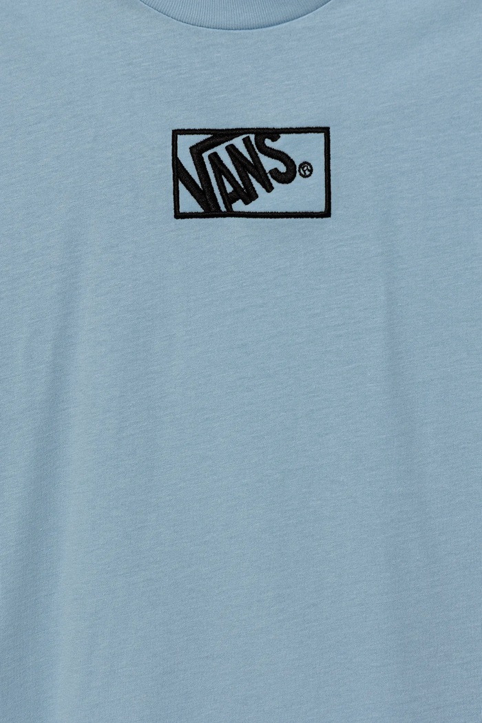 Băieți Vans Tricou de bumbac pentru copii BY BLOCKED BOX SS TEE VN000RBCEML1 albastru