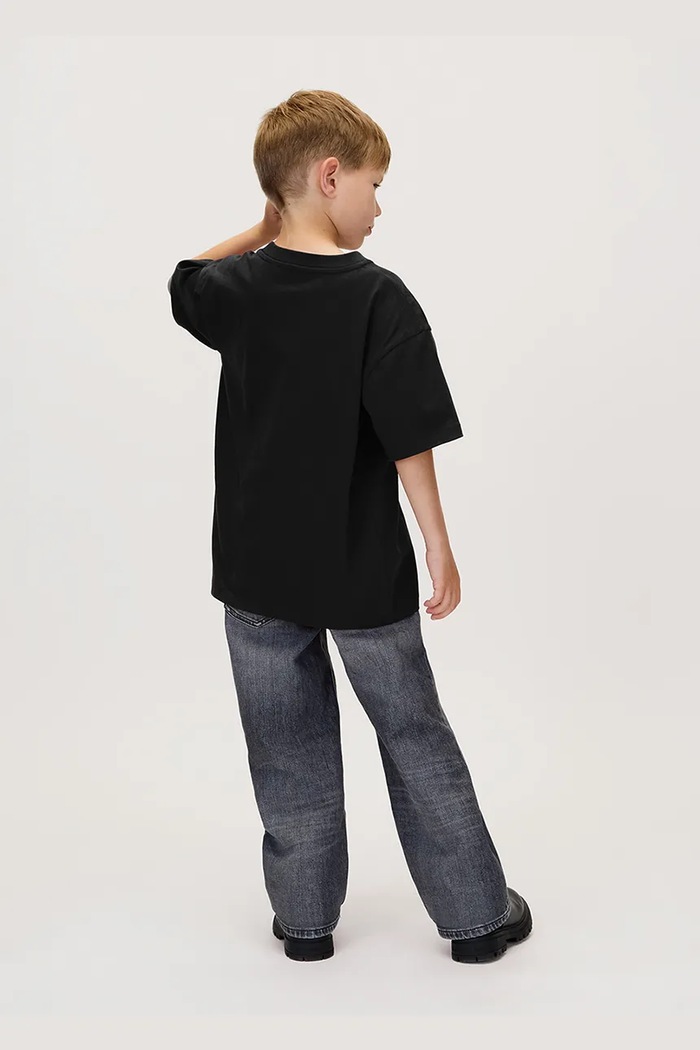 Chłopiec Calvin Klein Jeans t-shirt bawełniany dziecięcy IB0IB02584.9BYA czarny