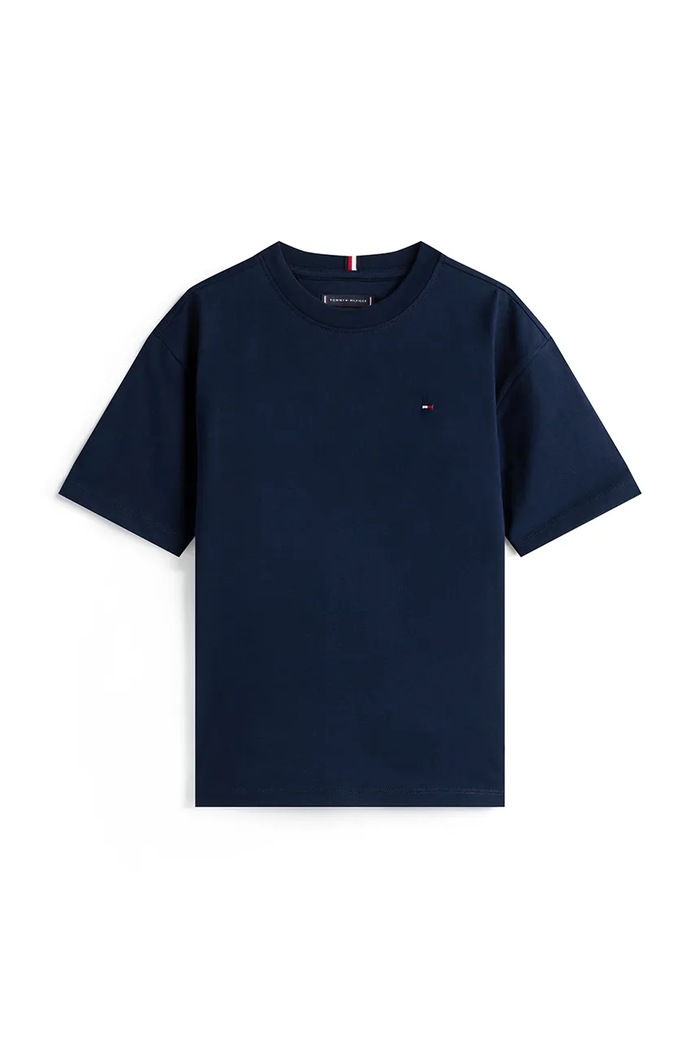 Tommy Hilfiger Tričko dětské bavlněné KB0KB09646.74.122.9BYA námořnická modř SS26