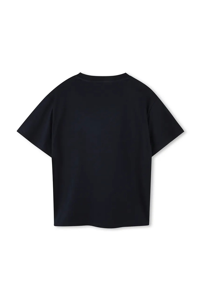 Dětské bavlněné tričko Kenzo Kids K61446.162 námořnická modř AW25